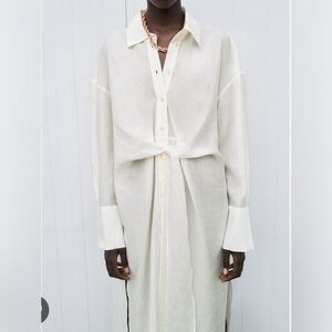 Zara BNWT size S white dress